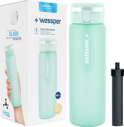 Изображение Wessper Szklana butelka ActiveMax 680ml mitowa