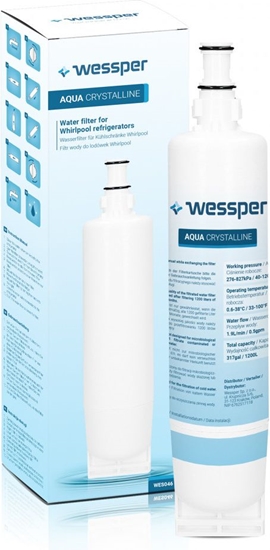 Изображение Wessper Wessper Aqua Crystalline  filtr wkad wody do lodówki Whirlpool