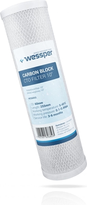 Изображение Wessper Wkad do filtra 10" wglowy kokosowy 5 mikronów