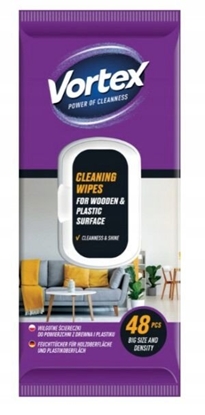 Изображение Wet Vipes Vortexfor Wood/Plastic 48Pcs