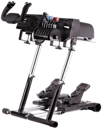 Attēls no Wheel Stand Pro V2 Deluxe stand for Honeycomb Yoke and Throttle flight controller
