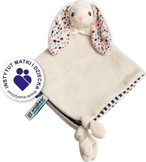 Picture of Whisbear Whisbear DouDou Kocyk Przytulanka Króliczek biay