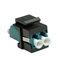 Attēls no Roline Fiber Optic Keystone Jack, LC/LC Duplex, Singlemode, OS2