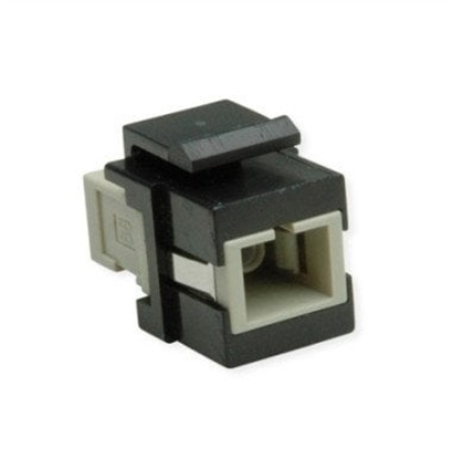 Picture of Roline Fiber Optic Keystone Jack, SC Simplex, Multimode, OM2