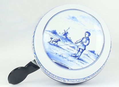 Picture of Widek Dzwonek rowerowy WIDEK DING DONG DELFT BLUE child poysk 1szt. (NEW)