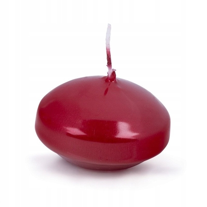 Picture of Donau Home wieca pywajca pastylka DONAU HOME 48x28 mm 12 szt. czerwona