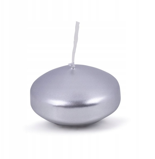 Изображение Donau Home wieca pywajca pastylka DONAU HOME 48x28 mm 12 szt. srebrna