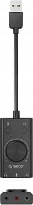 Attēls no Orico Orico SC2 External Multifunction Sound Card with USB-A - Black