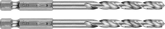 Picture of Wierto Graphite Wierto do metalu Hex 6,0 mm, 2 szt.