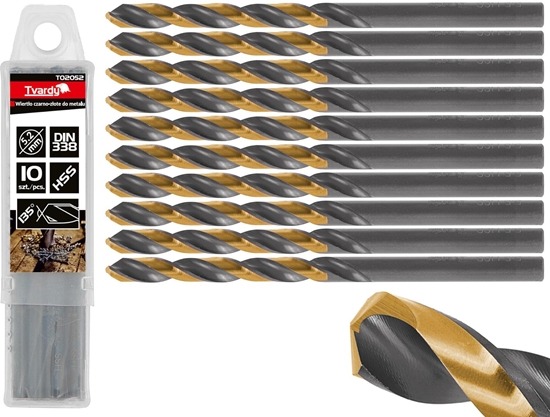 Picture of Wierto czarno-zote do metalu HSS 5.20mm (10/100/1000)