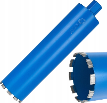 Attēls no Wierto diamentowe koronowe do wiertnicy na sucho i mokro 112x10x450mm 10T 1.1/4" (5)