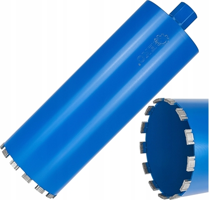 Attēls no Wierto diamentowe koronowe do wiertnicy na sucho i mokro 152x10x450mm 13T 1.1/4" (2)