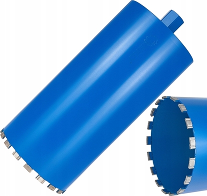 Attēls no Wierto diamentowe koronowe do wiertnicy na sucho i mokro 202x10x450mm 17T 1.1/4" (1)