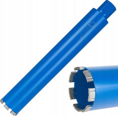 Attēls no Wierto diamentowe koronowe do wiertnicy na sucho i mokro 72x10x450mm 7T 1.1/4" (10)