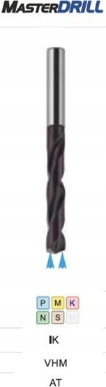 Изображение Wierto Fanar WIERTLO WEGLIK FI  7,00  53/91MM  5xD HA8 VHM AT IK MASTERDRILL*** DIN 6537