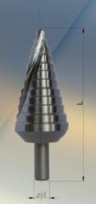 Attēls no Wierto Fanar WIERTLO WIELOSTOPNIOWE FI 6-37MM HSS PG4