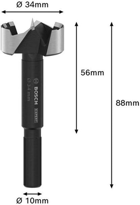 Picture of WIERTO FORSTNERA Expert Wood 34mm