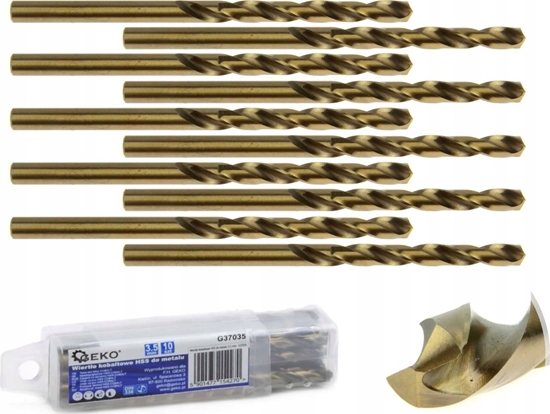 Picture of Wierto Geko Wierto kobaltowe HSS do metalu 3,5 mm (10/1890)