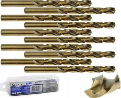 Attēls no Wierto Geko Wierto kobaltowe HSS do metalu 9,5 mm (10/210)