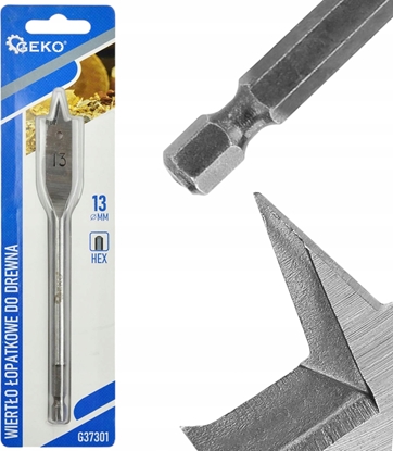 Attēls no Wierto Geko Wierto opatkowe do drewna 13x152mm HEX (20/200)