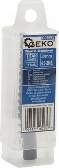 Picture of Wierto Geko Wierto stopniowe HSS TiAlN 4-20mm (200)