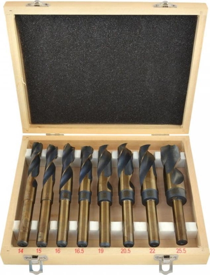 Picture of Wierto Geko ZESTAW 8SZT. WIERTE NWKA DO METALU I DREWNA HSS(10) G38115 GEKO