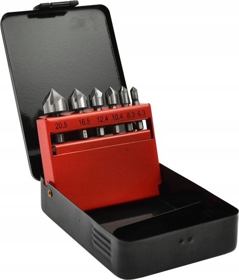 Picture of Wierto Geko Zestaw pogbiaczy do metalu 6,3-20,5mm 6szt. HEX (50)