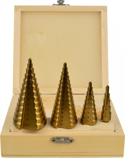 Picture of Wierto Geko ZESTAW WIERTE STOKOWYCH 4EL.(4-12,4-20,4-32,4-39)(20) G38503 GEKO