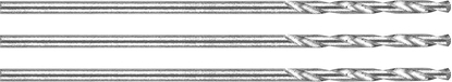 Picture of Wierto Graphite Wierta do metalu HSS, DIN 338, 1 mm, 3 szt.