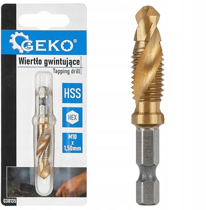 Attēls no Wierto gwintujce HSS M10 x 1,50mm HEX (50/250)