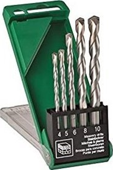 Изображение Wierto Hikoki Zestaw wierte do muru w kasecie 5 szt. 4/5/6/8/10mm