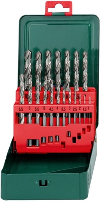 Picture of Wierto Metabo HSS walcowe 1,5 2 7 4,5 4 5,5 5 1 3 2,5 3,5 6 10 6,5 7,5 8 8,5 9 9,5mm zestaw (627153000)