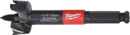 Attēls no Wierto Milwaukee Drill-crown for wood O38mm (with replaceable blade) Milwaukee