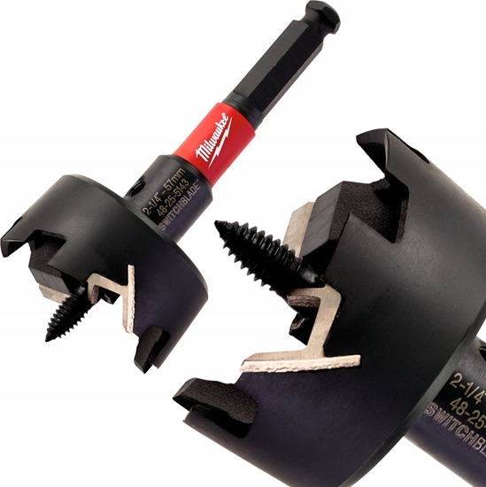 Picture of Wierto Milwaukee Drill-crown for wood O57mm (with replaceable blade) Milwaukee