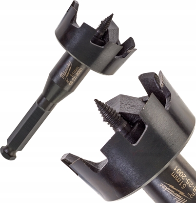 Attēls no Furnitūras ligzdu izveides frēze Milwaukee SWITCHBLADE™; HEX 7/16''; 51 mm