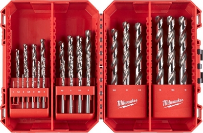 Изображение Wierto Milwaukee MILWAUKEE WIERTA DO METALU HSS-G THUNDERWEB KOMPLET 25 sztuk 1-13mm