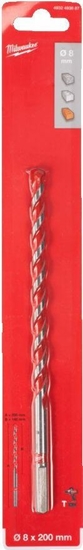 Изображение Wierto Milwaukee MILWAUKEE WIERTO DO BETONU TCT  8 x200mm PREMIUM
