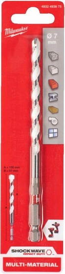 Изображение Wierto Milwaukee MILWAUKEE WIERTO UNIWERSALNE  7 x150mm