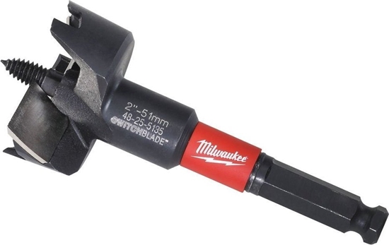 Изображение Wierto Milwaukee Wierto do drewna sednik samoposuwne z wymiennymi ostrzami 51 mm MILWAUKEE