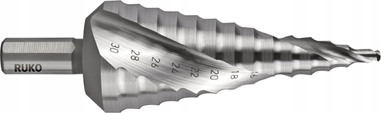 Picture of Wierto Ruko Pakopinis gratas RUKO HSS-Co5 Ø4-30mm