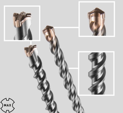 Attēls no Wierto Smart do betonu SDS MAX 22mm  (18-220520)