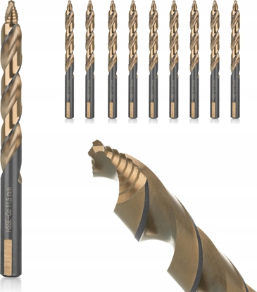 Picture of Wierto SMART365 wierta do metalu hss co step-tec 1,5mm /10 szt/