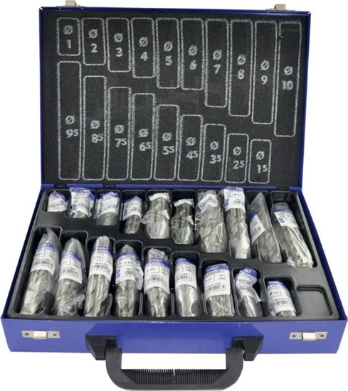 Picture of Urbju komplekts metālam Tivoly 11451970024; 1-10 mm; 170 gab.