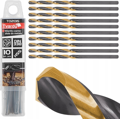Picture of Wierto Tvardy Wierto czarno-zote do metalu HSS 1.50mm (10/300/3000)