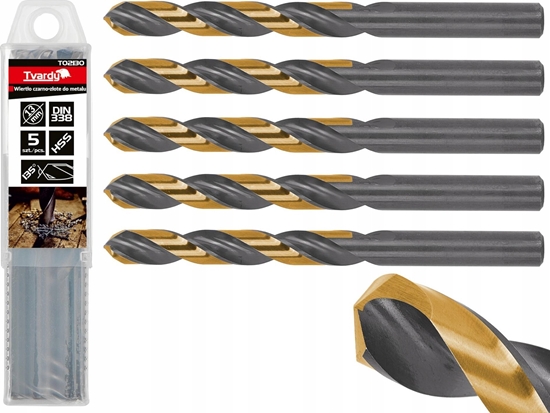 Picture of Wierto Tvardy Wierto czarno-zote do metalu HSS 13.00mm (5/50/150)