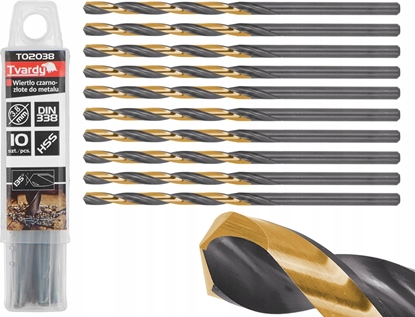 Picture of Wierto Tvardy Wierto czarno-zote do metalu HSS 3.80mm (10/250/1500)