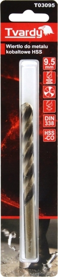 Picture of Wierto Tvardy Wierto do metalu kobaltowe HSS M35 9,5 mm (1/48/192)