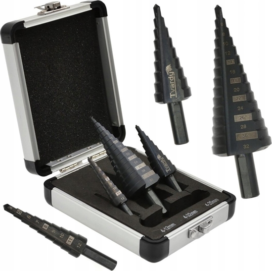 Picture of Wierto Tvardy Zestaw wierte stokowych HSS M2 3szt. (4-12,4-20,4-32mm) (50)