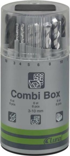 Picture of Wierto UN ZESTAW WIERTEÅ COMBI BOX 3-10MM.