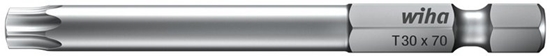 Picture of Wiha 33721, 1 pc(s), Torx, T10, Chromium-vanadium steel, 90 mm, 11.7 g